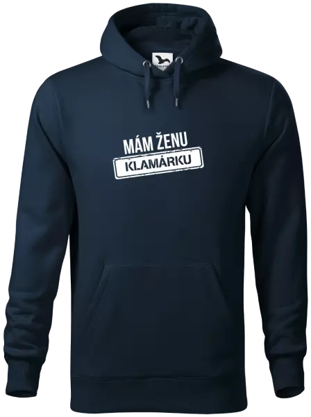 Pánska mikina Mám ženu klamárku