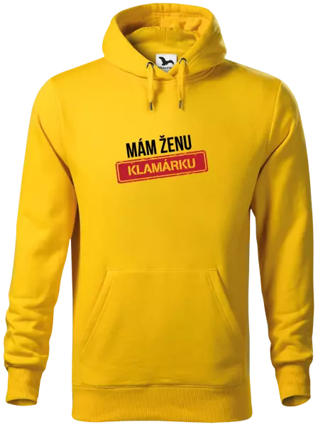 Pánska mikina Mám ženu klamárku