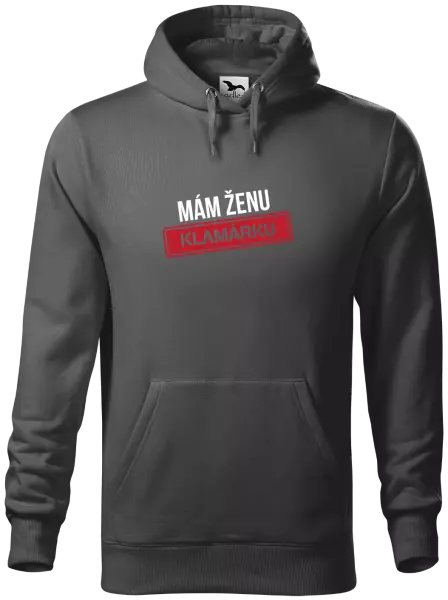 Pánska mikina Mám ženu klamárku