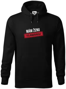 Pánska mikina Mám ženu klamárku