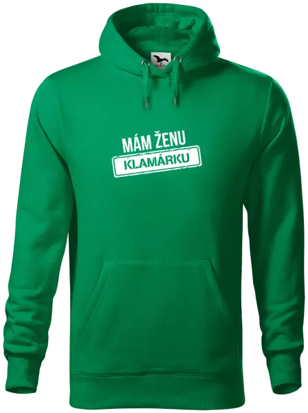 Pánska mikina Mám ženu klamárku