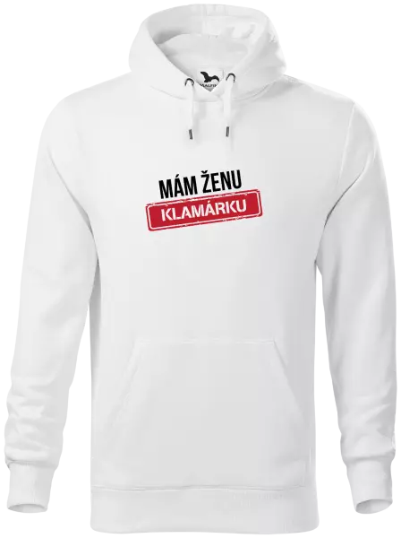 Pánska mikina Mám ženu klamárku
