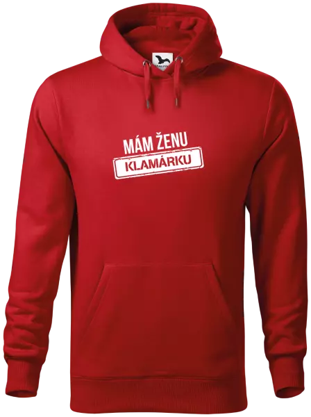 Pánska mikina Mám ženu klamárku
