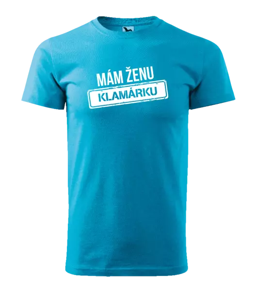 Pánske tričko Mám ženu klamárku