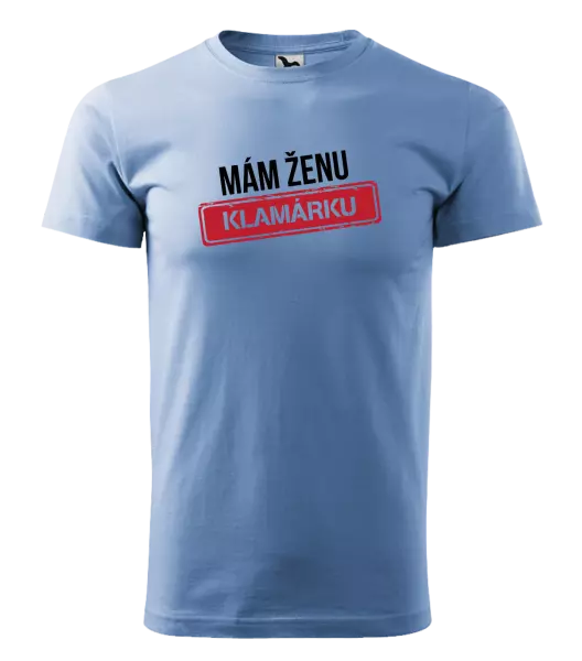 Pánske tričko Mám ženu klamárku