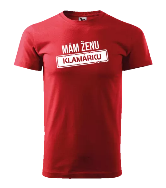 Pánske tričko Mám ženu klamárku