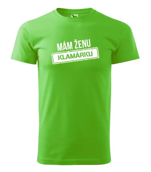 Pánske tričko Mám ženu klamárku