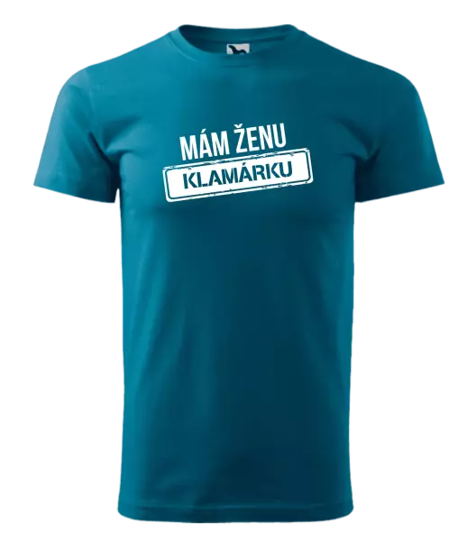Pánske tričko Mám ženu klamárku