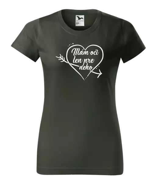 Dámske tričko Mám oči jen pro něj - kopie