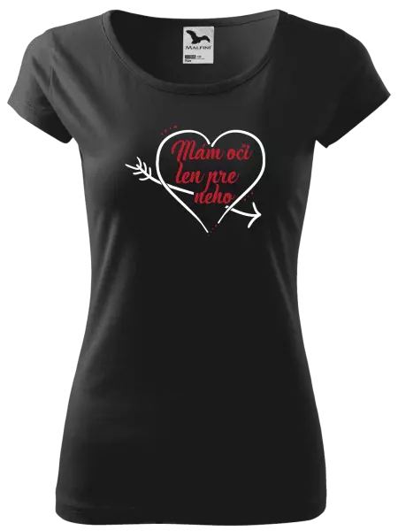 Dámske tričko Mám oči jen pro něj - kopie