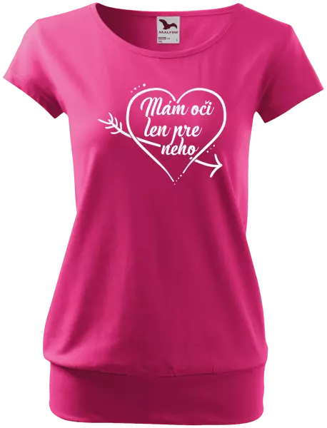 Dámske tričko Mám oči jen pro něj - kopie