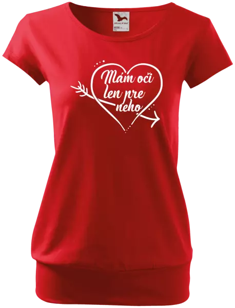 Dámske tričko Mám oči jen pro něj - kopie