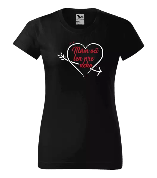 Dámske tričko Mám oči jen pro něj - kopie