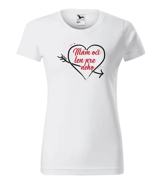Dámske tričko Mám oči jen pro něj - kopie