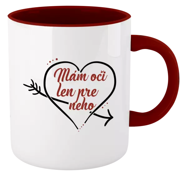 Hrnček  Mám oči jen pro něj - kopie