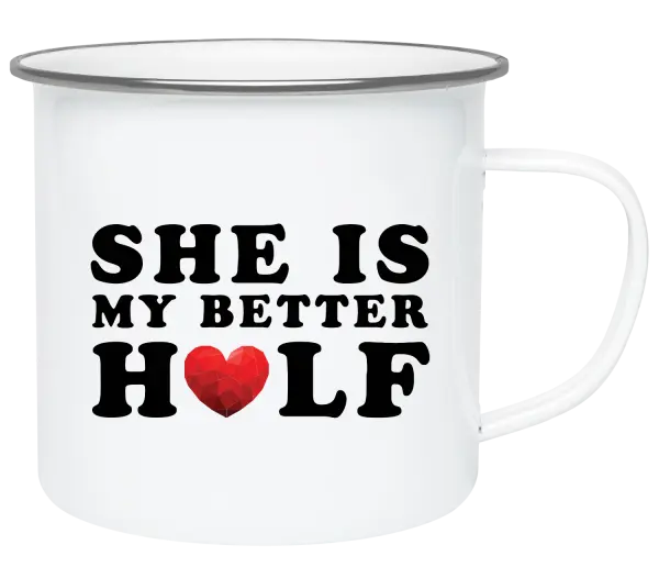 Plecháčik She is my better half - kopie