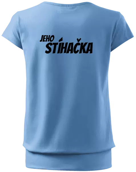 Dámske tričko Jeho stíhačka - kopie