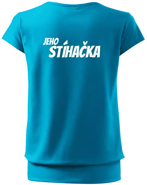 Dámske tričko Jeho stíhačka - kopie