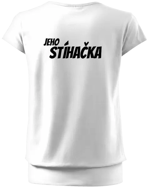 Dámske tričko Jeho stíhačka - kopie