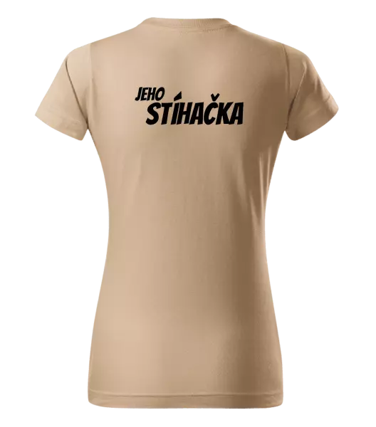 Dámske tričko Jeho stíhačka - kopie