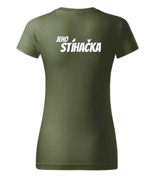 Dámske tričko Jeho stíhačka - kopie