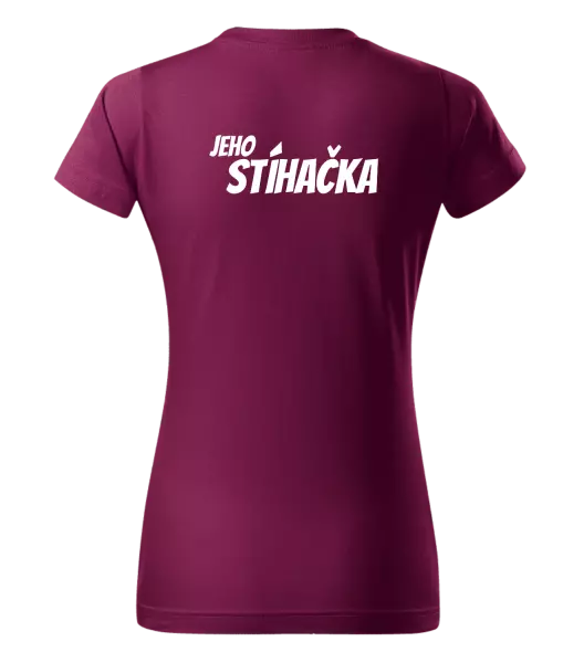 Dámske tričko Jeho stíhačka - kopie