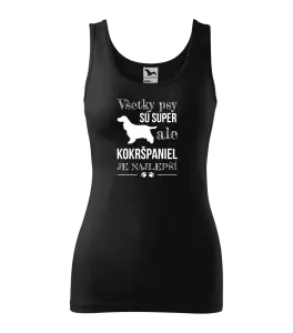 Dámske tielko Kokršpaniel je nejlepší