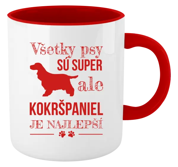 Hrnček  Kokršpaniel je nejlepší