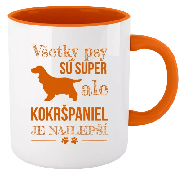 Hrnček  Kokršpaniel je nejlepší