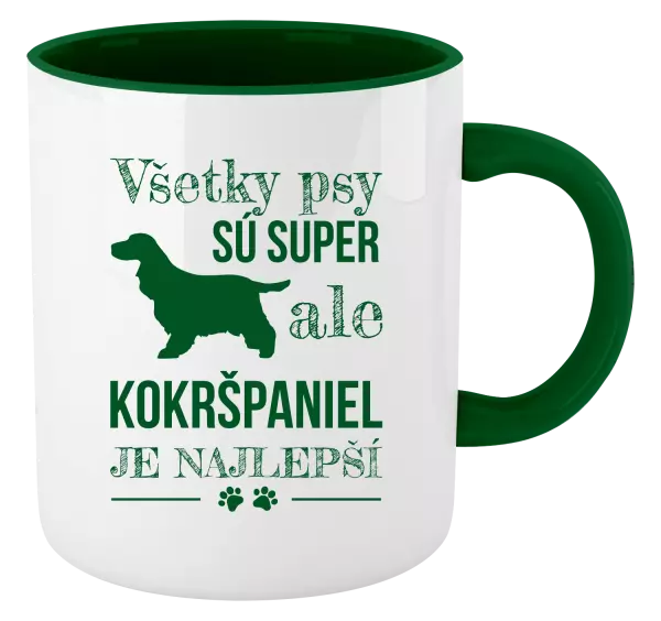 Hrnček  Kokršpaniel je nejlepší