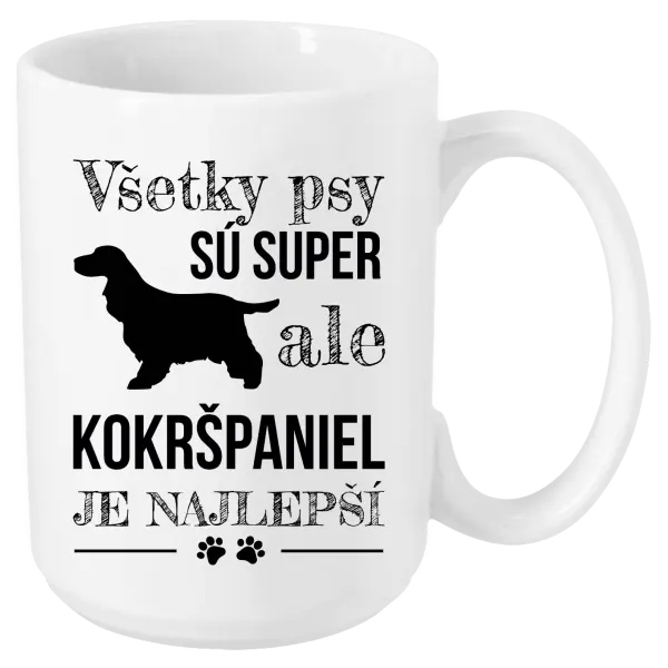 Hrnček Kokršpaniel je nejlepší