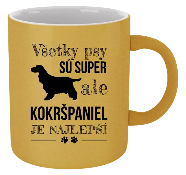 Hrnček metalický Kokršpaniel je nejlepší