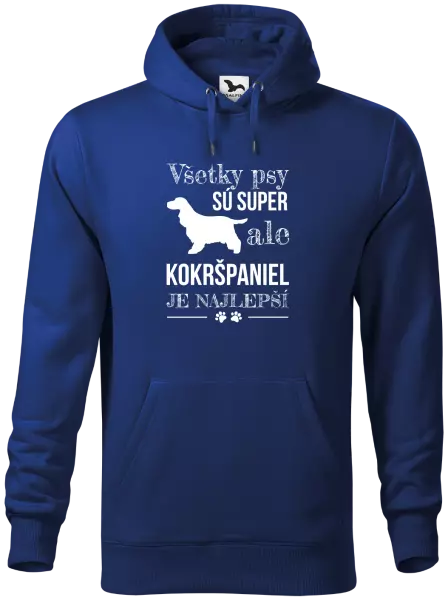 Pánska mikina Kokršpaniel je nejlepší