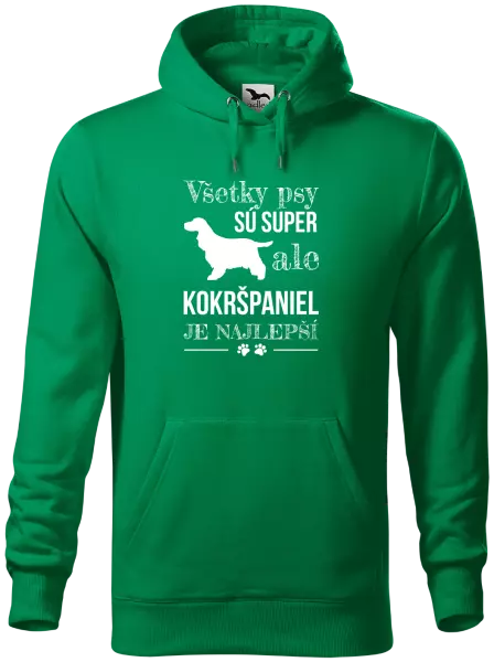 Pánska mikina Kokršpaniel je nejlepší