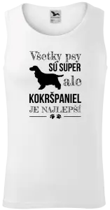 Pánske tielko Kokršpaniel je nejlepší