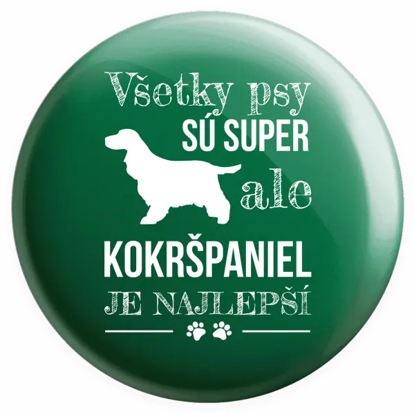 Placka Kokršpaniel je nejlepší