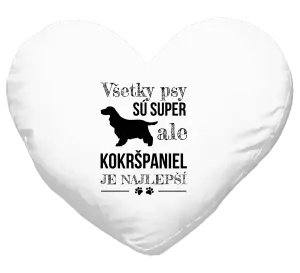 Vankúš Kokršpaniel je nejlepší
