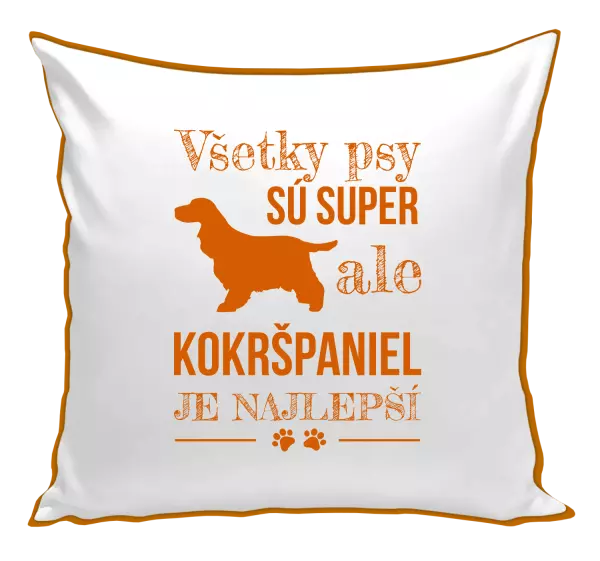 Vankúš Kokršpaniel je nejlepší