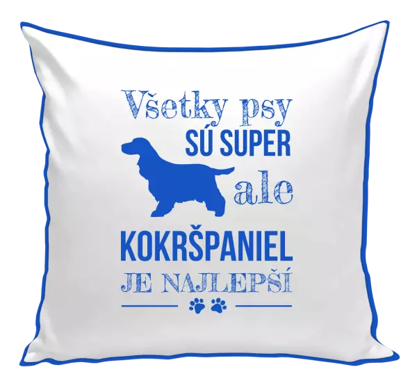 Vankúš Kokršpaniel je nejlepší