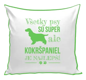 Vankúš Kokršpaniel je nejlepší