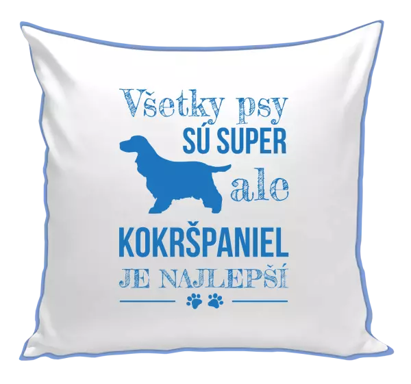 Vankúš Kokršpaniel je nejlepší