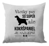 Vankúš Kokršpaniel je nejlepší