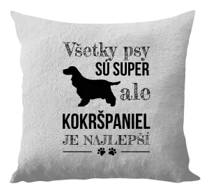 Vankúš Kokršpaniel je nejlepší