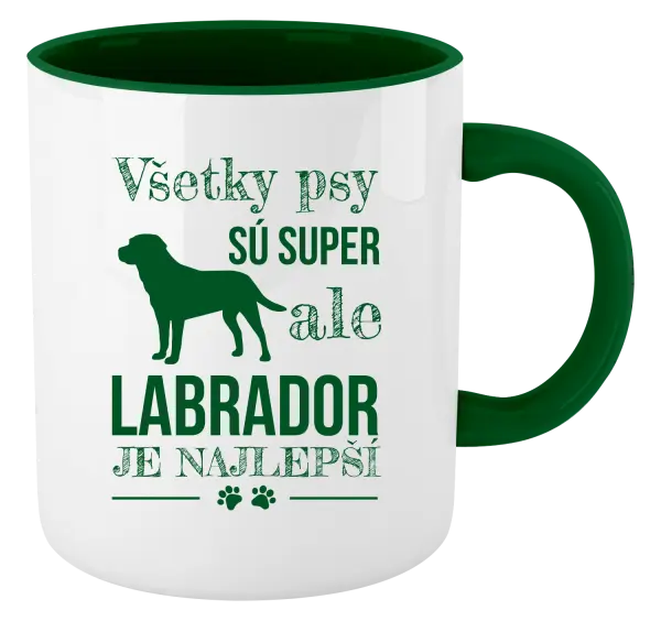Hrnček  Labrador je nejlepší - kopie