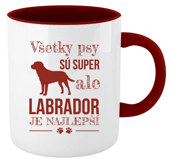 Hrnček  Labrador je nejlepší - kopie