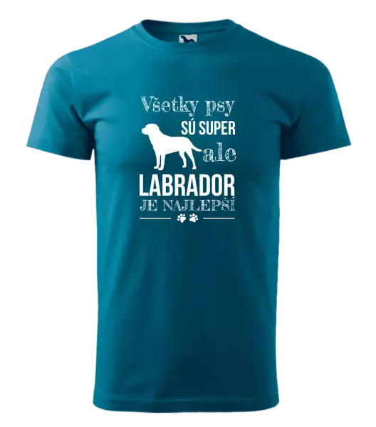 Pánske tričko Labrador je nejlepší - kopie