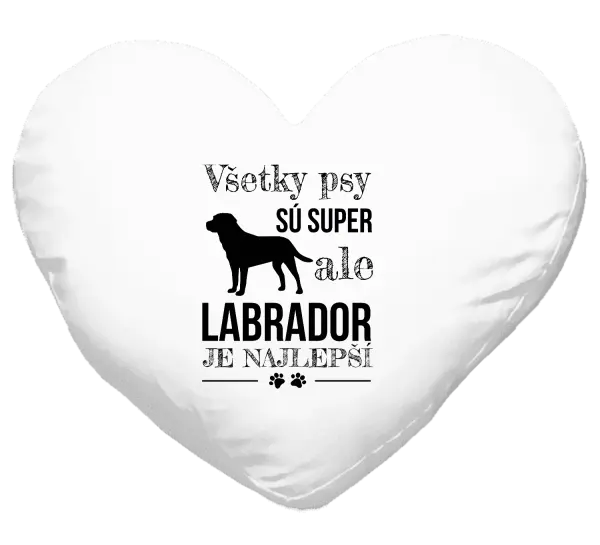 Vankúš Labrador je nejlepší - kopie