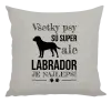 Vankúš Labrador je nejlepší - kopie