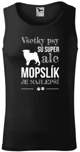 Pánske tielko Mopsík je nejlepší - kopie