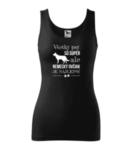 Dámske tielko Německý ovčák je nejlepší - kopie